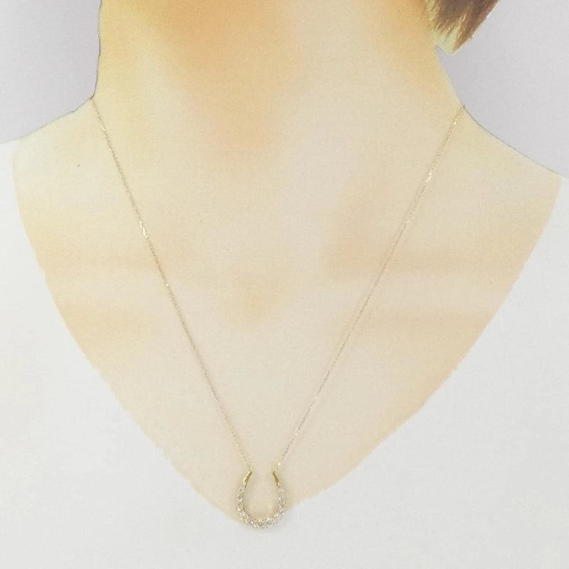 K18YG Dây chuyền kim cương 0.52CT - Hàng hiệu Chính hãng 859615