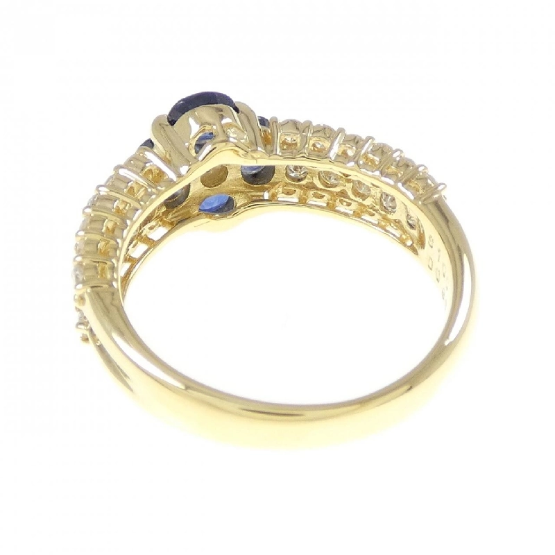 Nhẫn Sapphire Hoa K18YG 1.00CT 669525