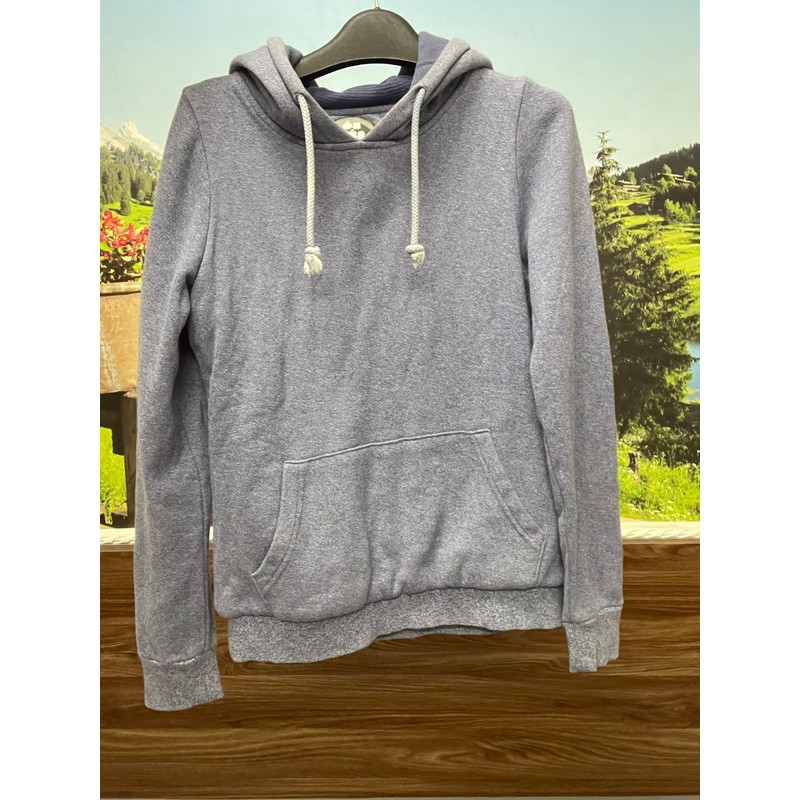 Áo hoodie nỉ có mũ bò sữa size S màu xanh - đã qua sử dụng 79133