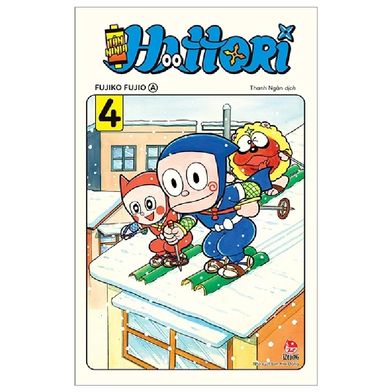 Tân Ninja Hattori - Tập 4 - Fujiko Fujio A (Mới 100%) Truyện tranh, NXB Kim Đồng - SÁCH ĐẠI HỌC 486341