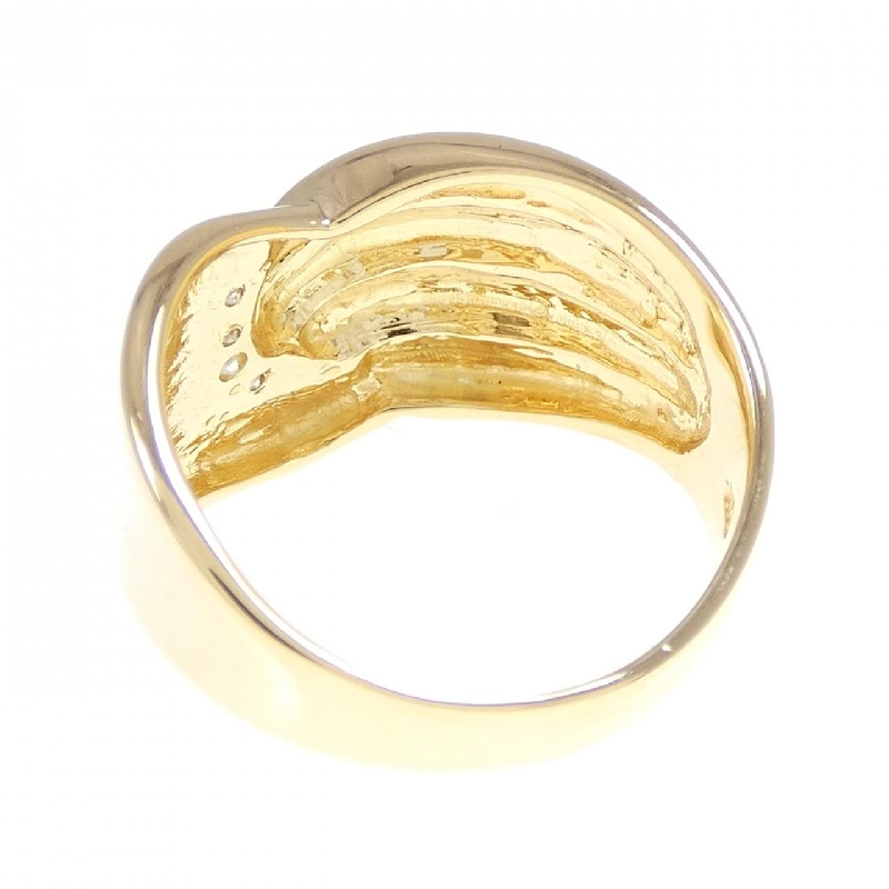 Nhẫn kim cương K18YG 0.03CT 670198