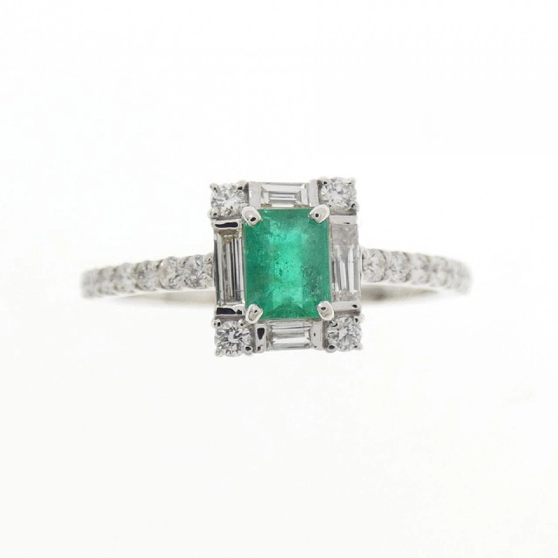 Nhẫn Emerald PT900 0.32CT - Hàng hiệu Chính hãng 850330