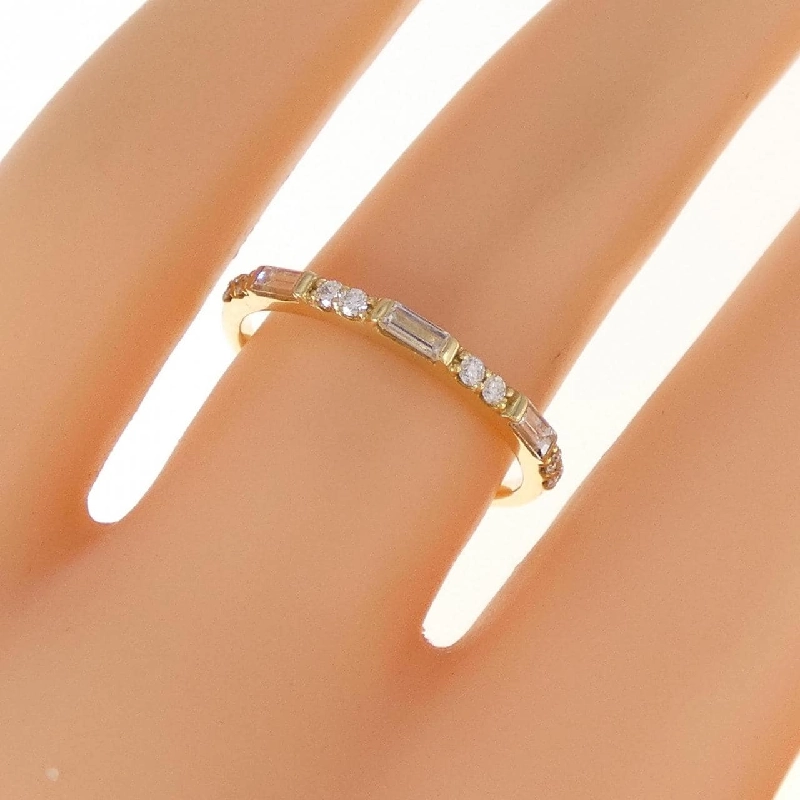 Nhẫn kim cương K18YG 0.31CT 672352