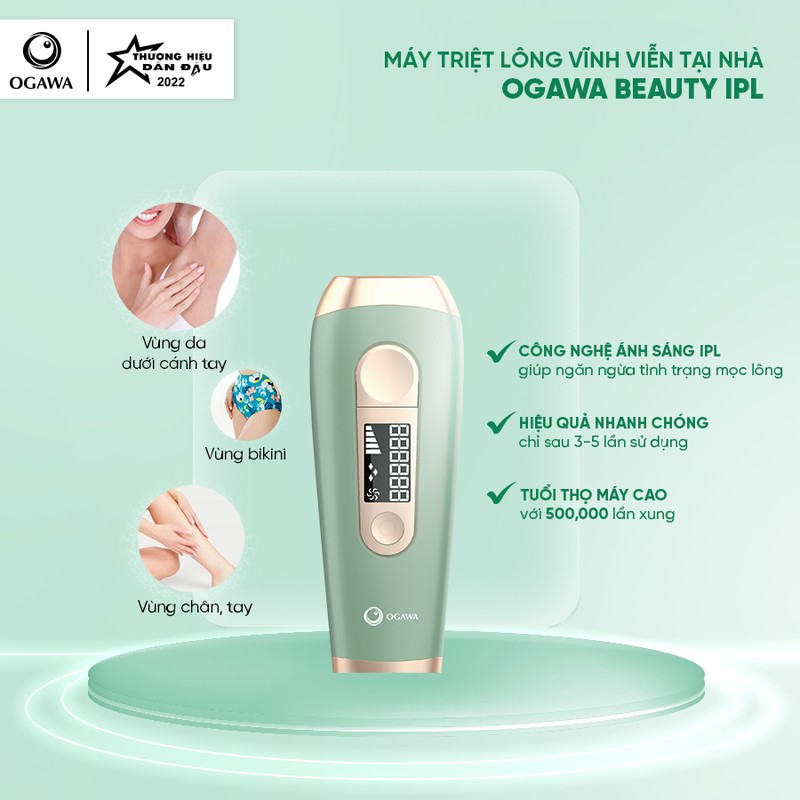 Thiết bị triệt lông cầm tay XPRE134 OGAWA Beauty - Hair Removal Device 73701