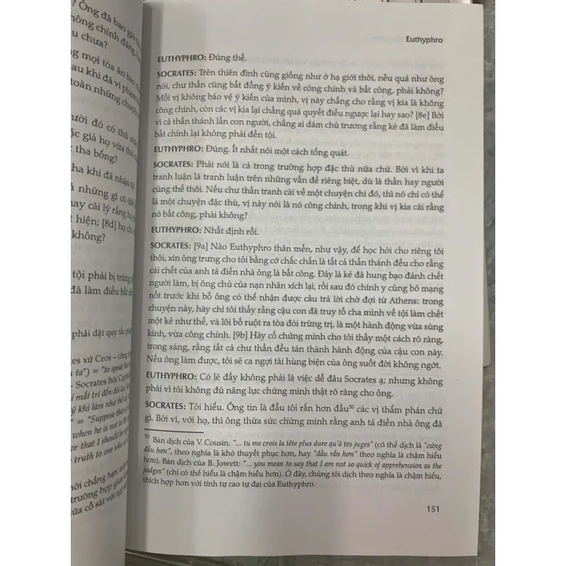 ĐỐI THOẠI SOCRATIC 1 (EUTHYPHRO, SOCRATES TỰ BIỆN, CRITO, PHEADO) - PLATO 601997