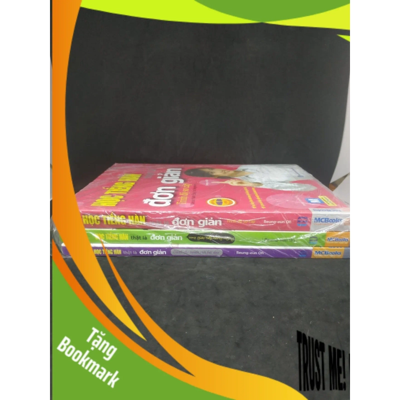 (TẶNG BOOKMARK) Combo 3 cuốn Học tiếng hàn thật là đơn giản mới 90% RBK1502 941819
