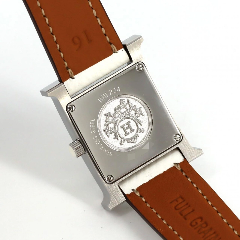 Đồng hồ H của Hermès H-Watch Double Jeu HH1.234 SS Quartz - Hàng hiệu Chính hãng 881959