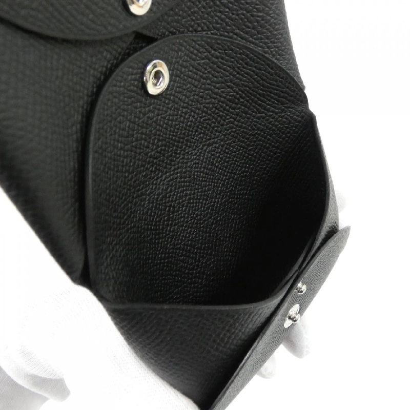 【Sản phẩm chưa sử dụng】Ví tiền Hermes Calvi Duo 083035CK 621138