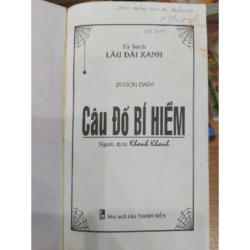 Câu đố bí hiểm 550505