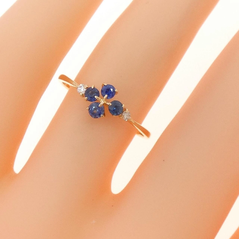 Nhẫn Sapphire K18YG 668389