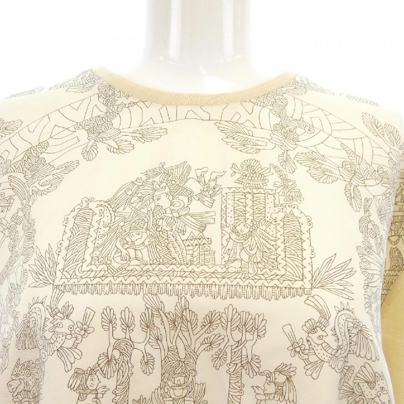 【Mã giảm giá】【Cổ điển】HERMES Áo len 635151