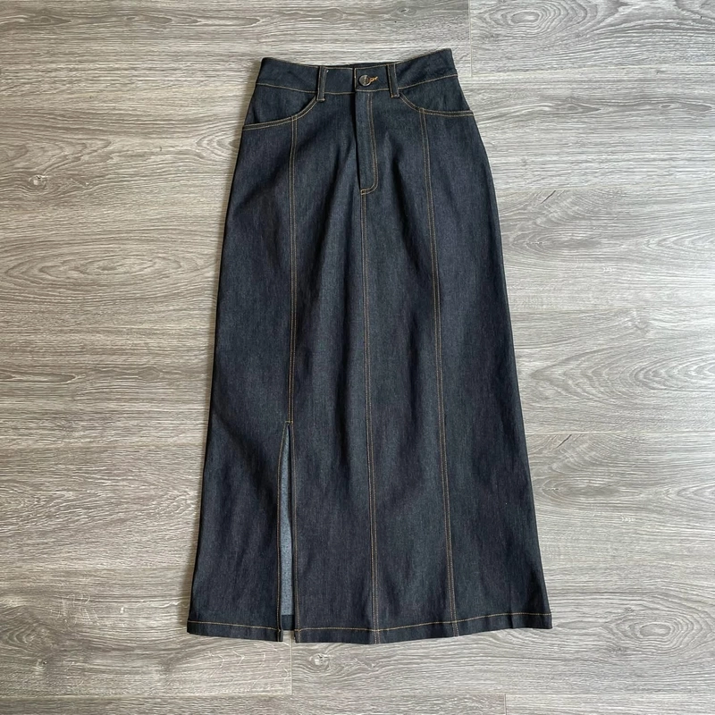 Chân váy jeans Vnxk size 24 eo 68  454771