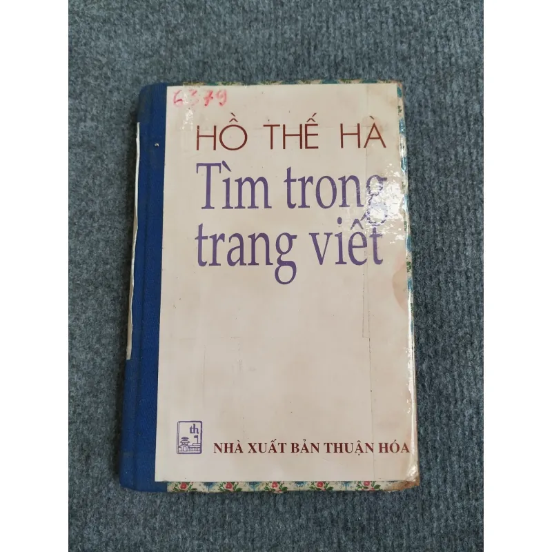 TÌM TRONG TRANG VIẾT - HỒ THẾ HÀ 568114