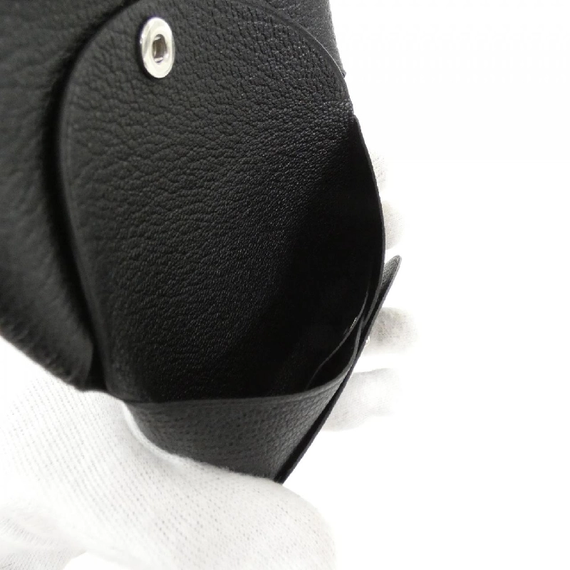 【Sản phẩm chưa sử dụng】Ví tiền Hermes Calvi Duo 082977CK 619698