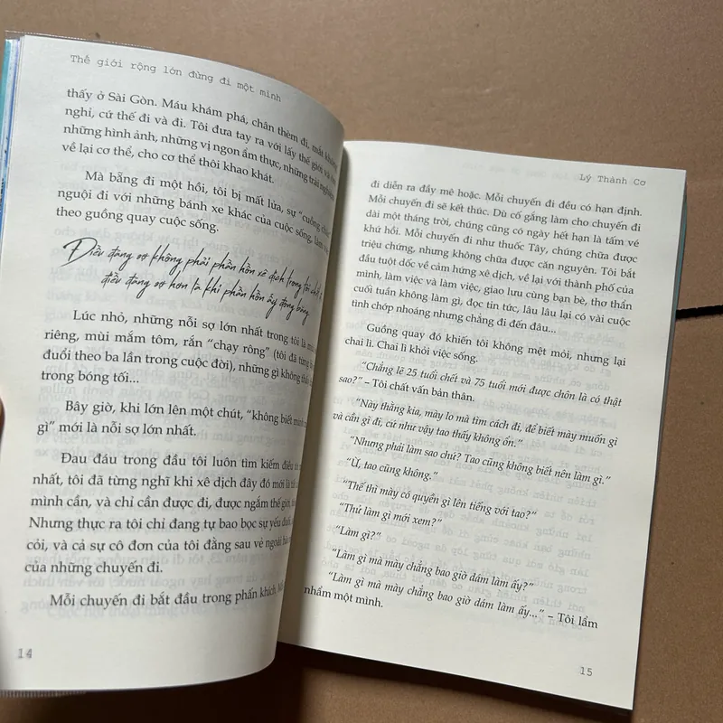 Thế giới rộng lớn đừng đi một mình 605696