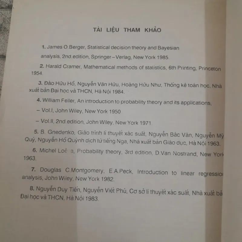 Xác xuất và xử lý số liệu thống kê. Tiến sỹ Nguyễn Bác Văn  607208