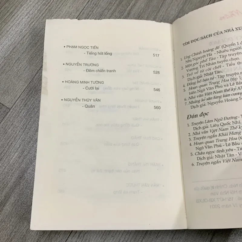 Truyện ngắn việt nam thời kỳ đổi mới. Full bộ 6 cuốn. 7a2 746937