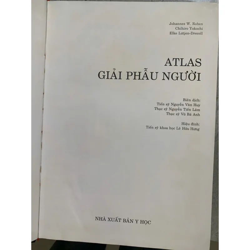 ATLAS GIẢI PHẪU NGƯỜI - ROHEN, YOKOCHI, DRECOLL 753362