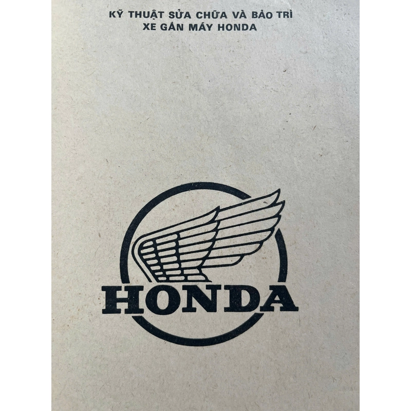 KỸ THUẬT SỬA CHỮA VÀ BẢO TRÌ  XE GẮN MÁY HONDA 522914