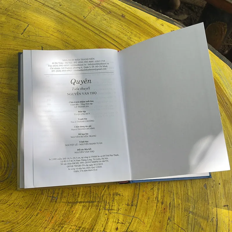 QUYÊN - NGUYỄN VĂN THỌ - BẢN BÌA CỨNG 702050