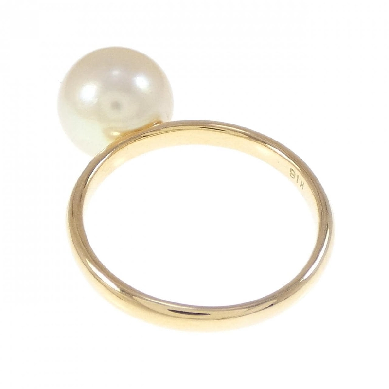 Nhẫn ngọc trai Akoya K18YG 9.9mm - Hàng hiệu Authentic 849761