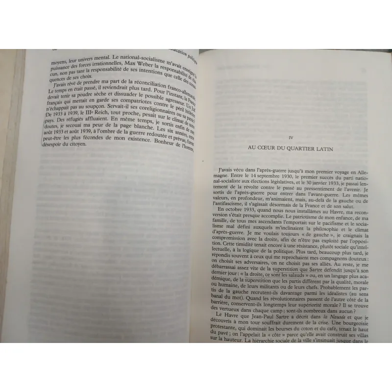 RAYMOND ARON MÉMOIRES - 50 ANS DE RÉFLEXION POLITIQUE (HỒI KÝ RAYMOND ARON 50 NĂM SUY NGẪM 575452