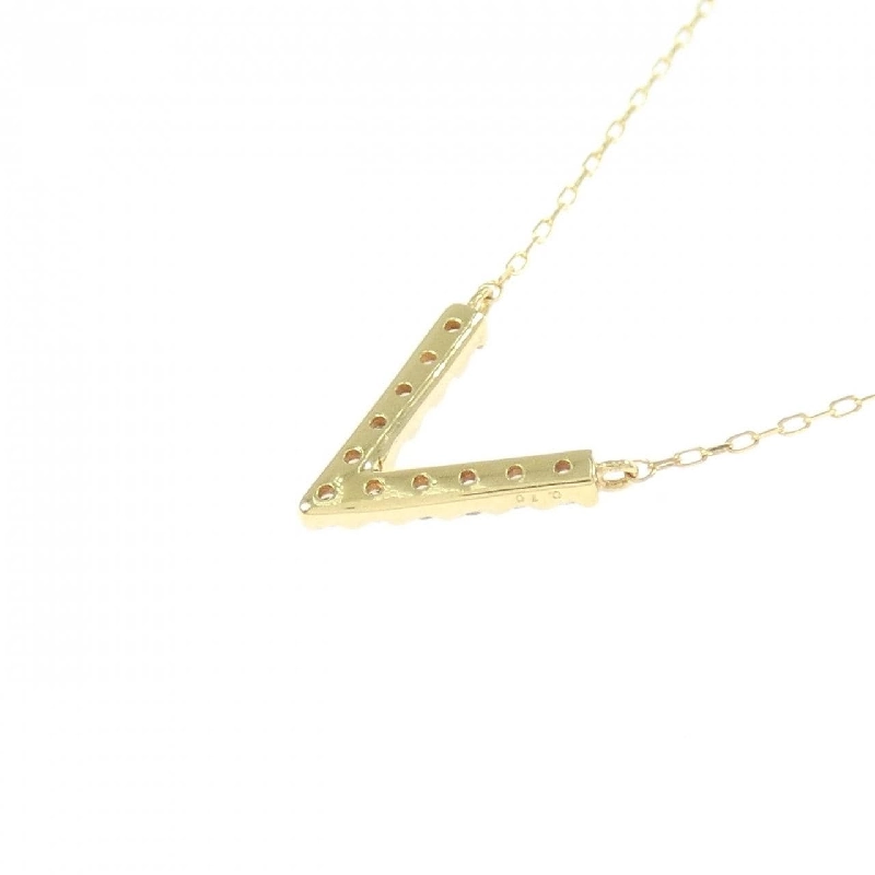 Dây chuyền kim cương K18YG 0.10CT - Hàng hiệu Chính hãng 859710