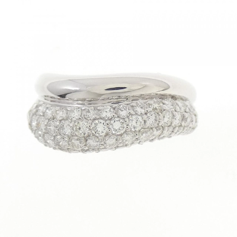 Nhẫn kim cương Pavé K18WG 0.76CT - Hàng hiệu Chính hãng 855143