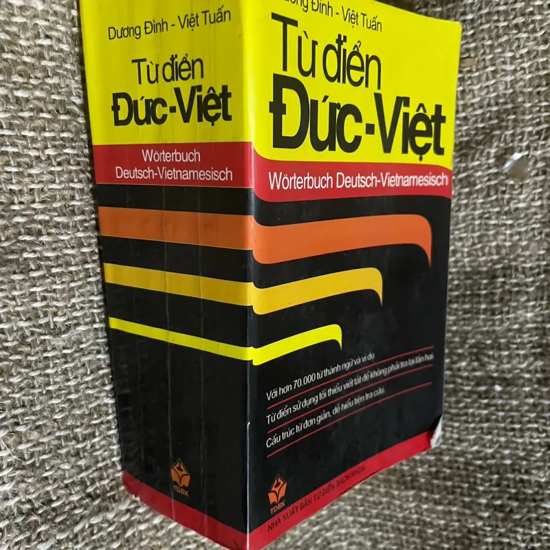 Từ điển Đức Việt | Dương Đình - Việt Tuấn| sách khổ bỏ túi ;1400 trang  1024501