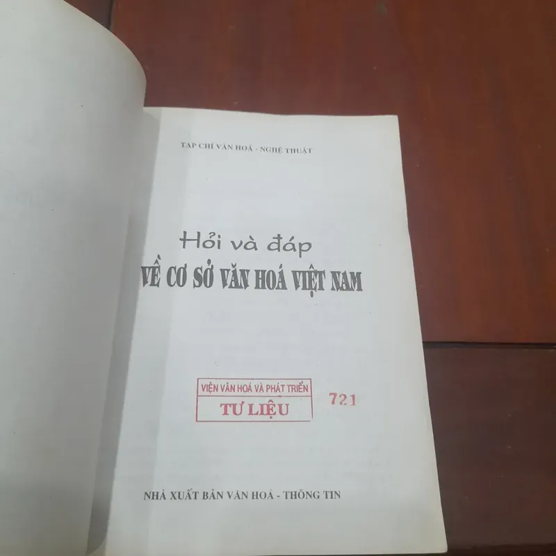 Hỏi và Đáp về CƠ SỞ VĂN HÓA VIỆT NAM 569111