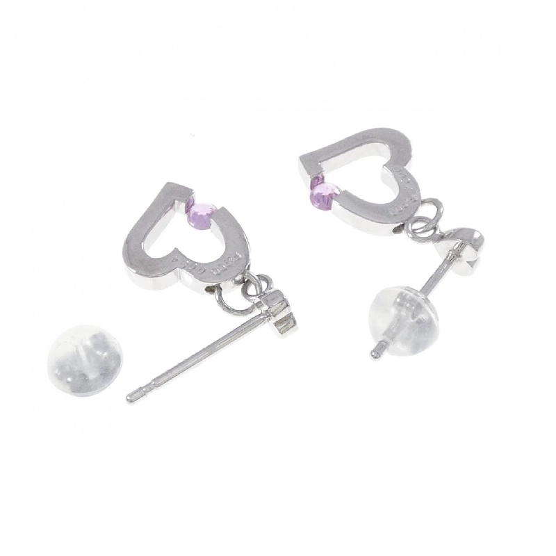 PT900 Bông tai Sapphire hình trái tim 0.188CT - Hàng hiệu Chính hãng 867340