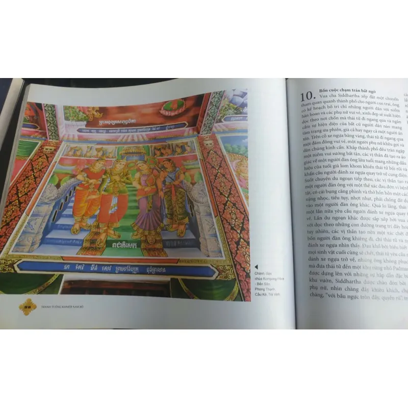 Sách Tranh Tường Khmer Nam Bộ 698073