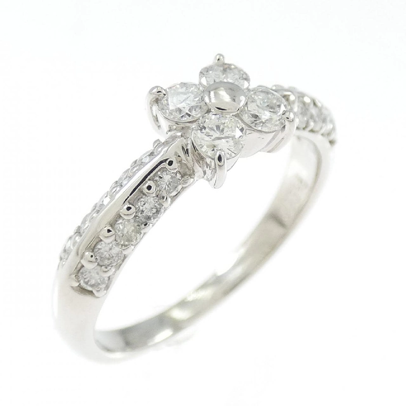 Nhẫn kim cương hoa PT900 0.40CT 667529