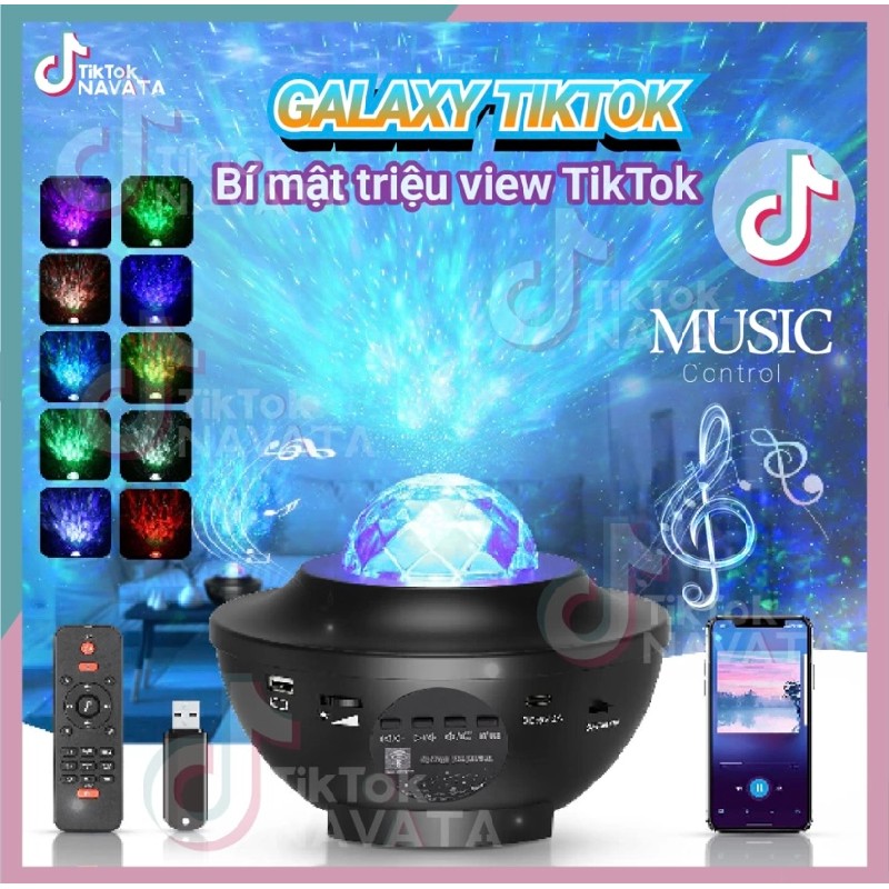 Đèn Led GALAXY trần ngàn sao hot Tiktok Led thiên hà vũ trụ trang trí phòng ngủ 19535