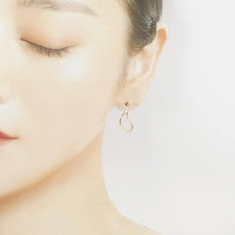 K18YG Bông tai - Hàng hiệu Authentic 873432