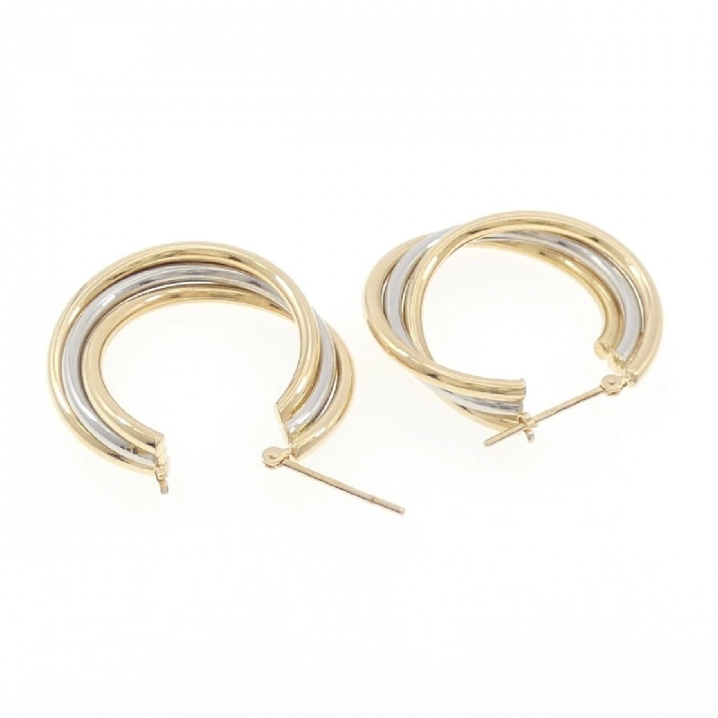 K18YG/PT900 Bông tai - Hàng hiệu Authentic 869555