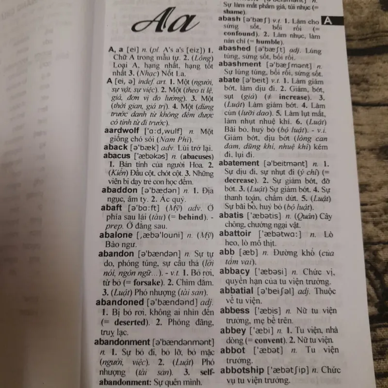 Từ điển ANH VIỆT -188.000 từ. Tg Nguyễn Hoàng. NXB Từ điển BK 779211