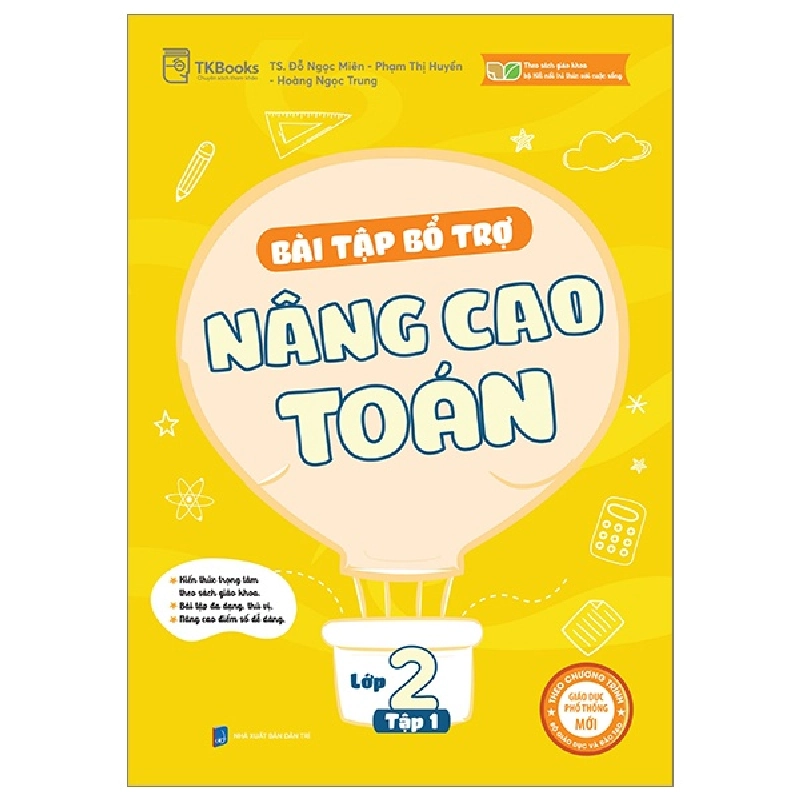 Bài Tập Bổ Trợ Nâng Cao Toán Lớp 2 - Tập 1 - TS Đỗ Ngọc Miên, Phạm Thị Huyền, Hoàng Ngọc Trung ASB.PO Oreka-Blogmeo120125 371710