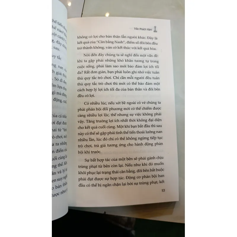 LÝ THUYẾT TRÒ CHƠI - VU VŨ 740930