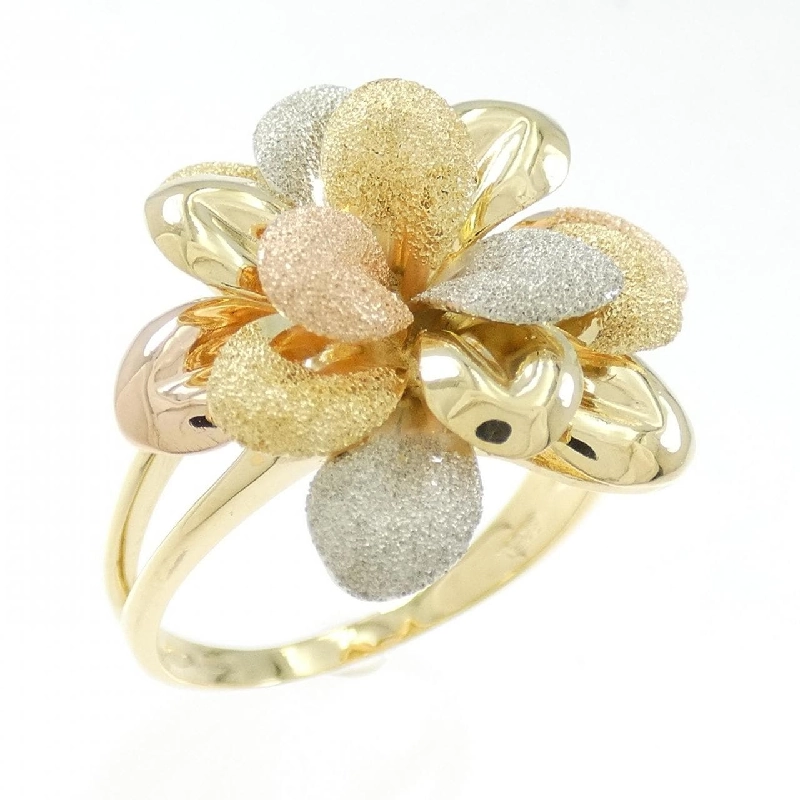 Nhẫn hoa ba màu 750 - Hàng hiệu Authentic 850975