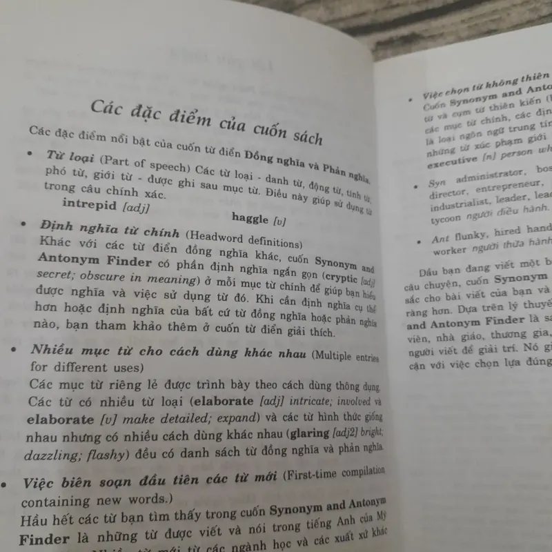Từ điển Đồng nghĩa và Phản nghĩa Anh Việt. Nguyễn Thành Yến biên dịch 607314