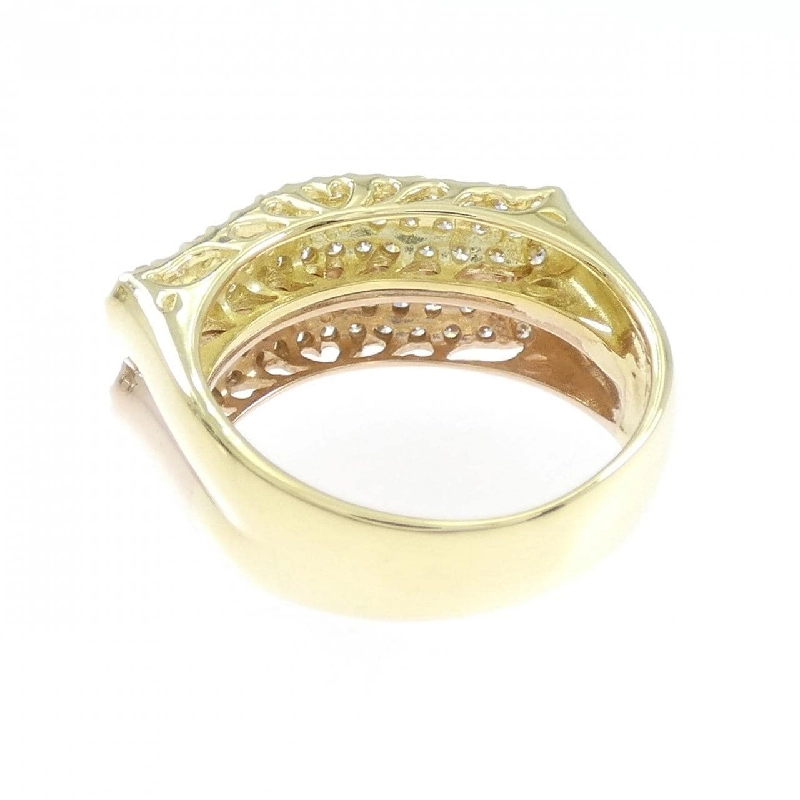 Nhẫn kim cương K18YG/K18PG 0.69CT - Hàng hiệu Authentic 850710