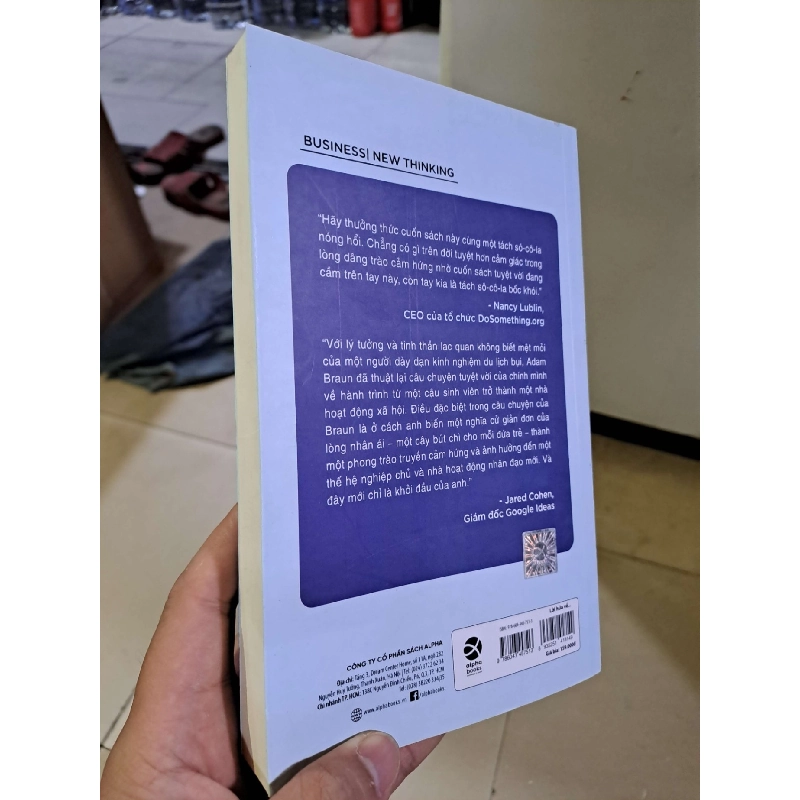 Lời hứa về một cây bút chì Adam Braun mới 90% 2022 VĂN HỌC HCM2908 919731