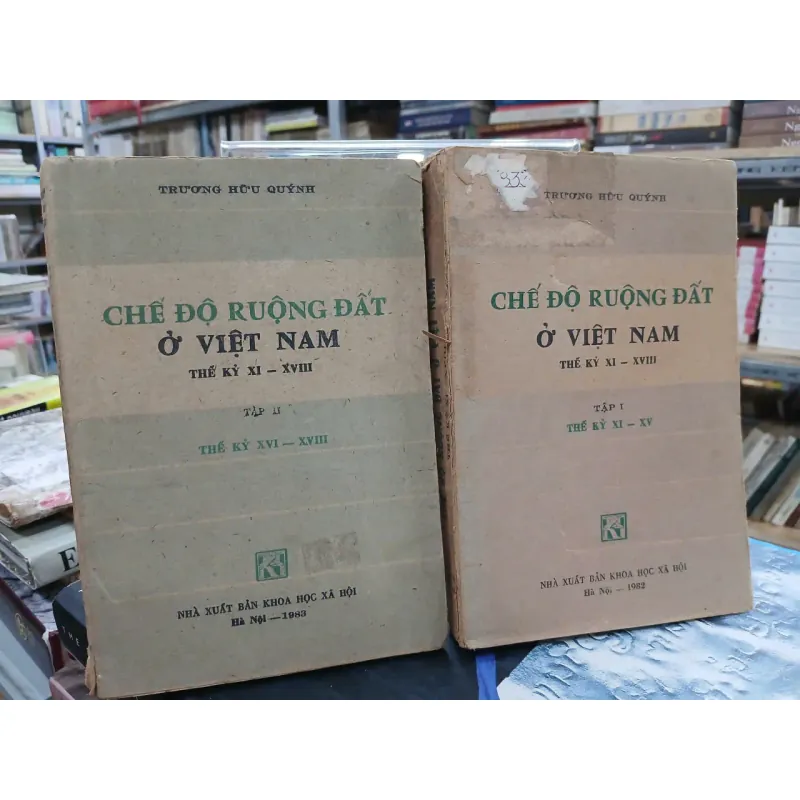 CHẾ ĐỘ RUỘNG ĐẤT Ở VIỆT NAM THẾ KỶ XI - XVIII (BỘ 2 TẬP) - TRƯƠNG HỮU QUÝNH 686992