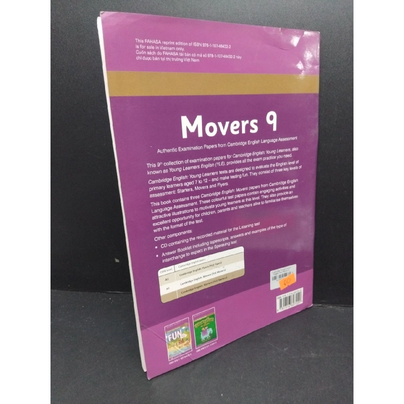 Movers 9 mới 80% ố nhẹ rách nhẹ bìa HCM2809 HỌC NGOẠI NGỮ 917158