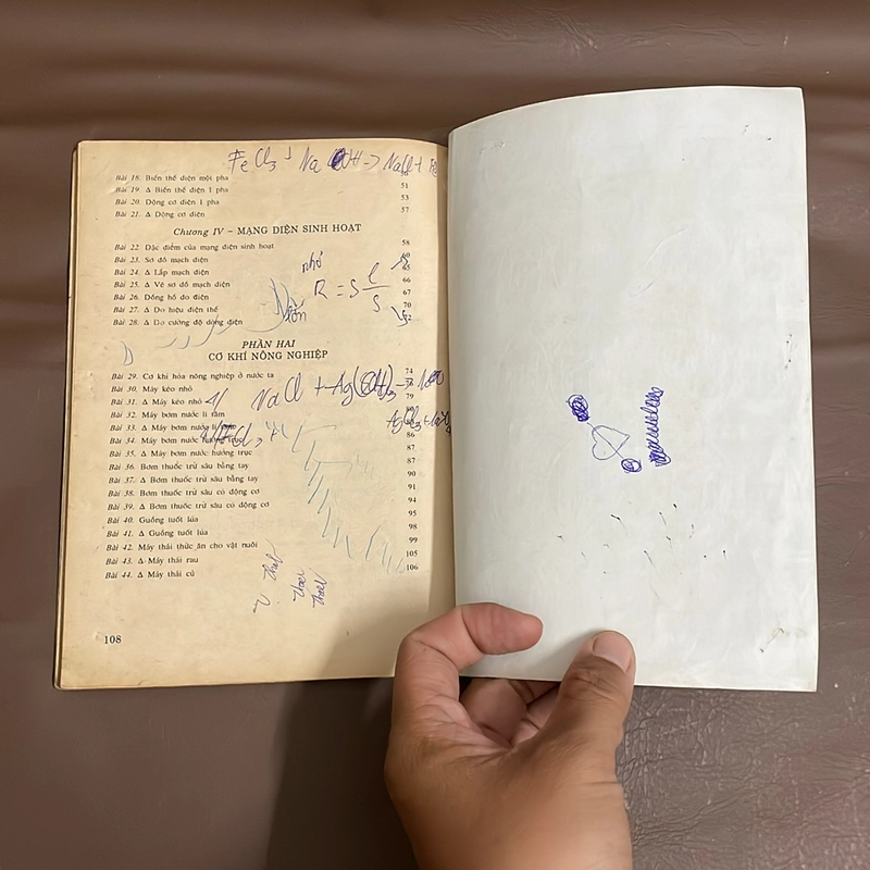 [Sách Xưa] - II Sách Kỹ Thuật: Kỹ Thuật 9 _ Kỹ Thuật Điện, Cơ Khí Nông Nghiệp - 1999 521948