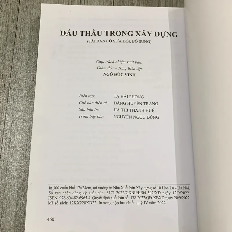 Đấu thầu trong xây dựng. 1a1 707117