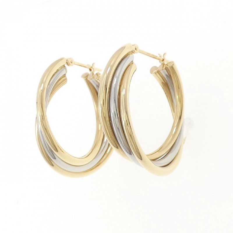 K18YG/PT900 Bông tai - Hàng hiệu Authentic 869555