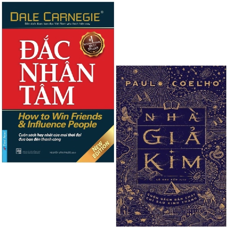 Combo Sách Đắc Nhân Tâm + Nhà Giả Kim (Bộ 2 Cuốn) - Dale Carnegie, Paulo Coelho 743338