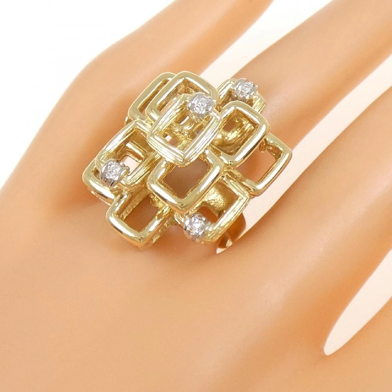 Nhẫn kim cương 18KYG 669622